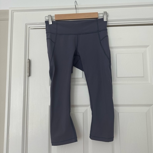 Lululemon Sculpt It Crop Leggings - Lavender (Purple/Gray) - 4 - Picture 3 of 3